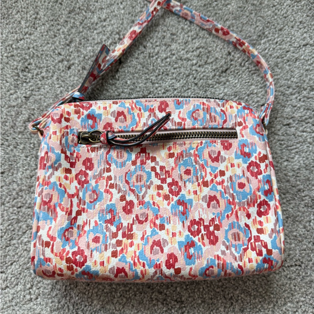 Patterned Multi-Color Crossbody Mini Bag - Picture 2 of 4